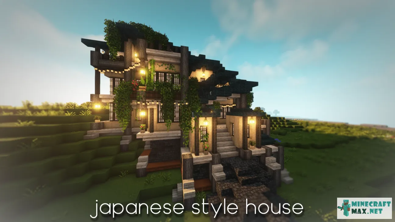Japanese Inspired House || CIT Resource Packs | Download map for Minecraft: 1