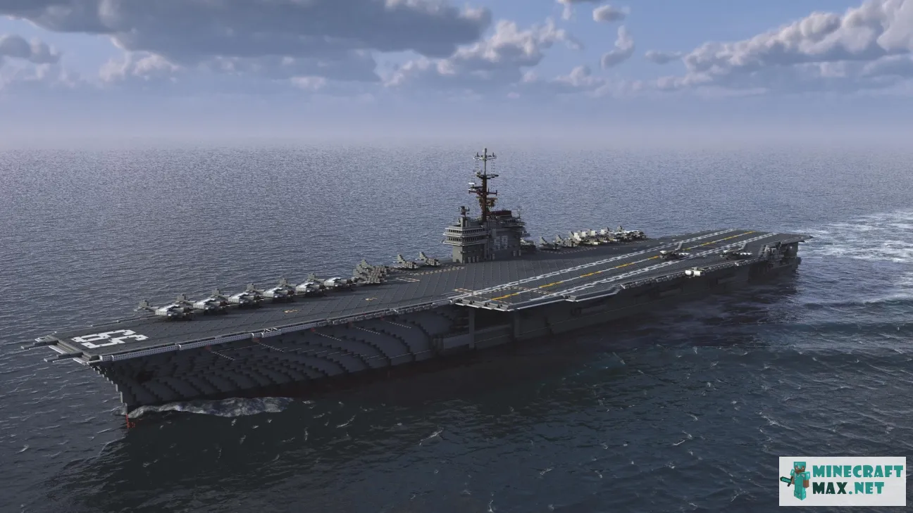 USS Forrestal CV-59 ft. TheOfficialNano | Download map for Minecraft: 1
