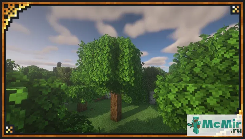 Текстура Кустистые листья | Скачать текстуру для Minecraft: 1