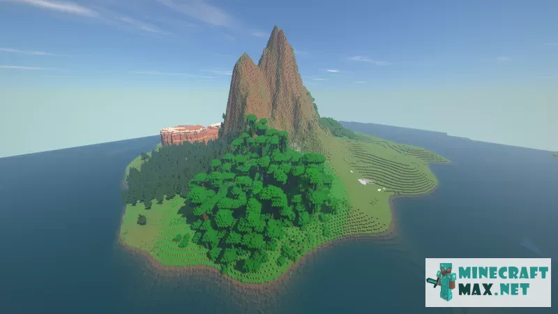 WPSI WorldPainter Survival Island | Download map for Minecraft: 1