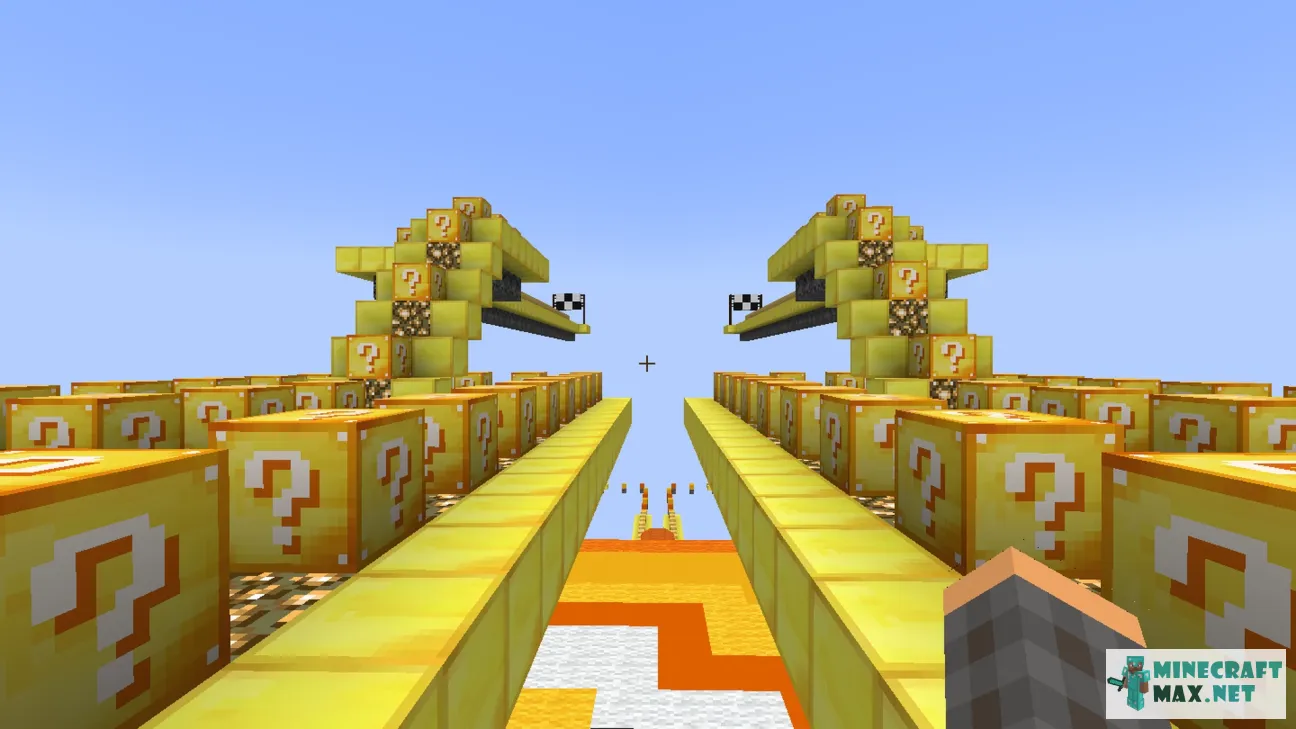 Jumbo Lucky Block Race | Download map for Minecraft: 1