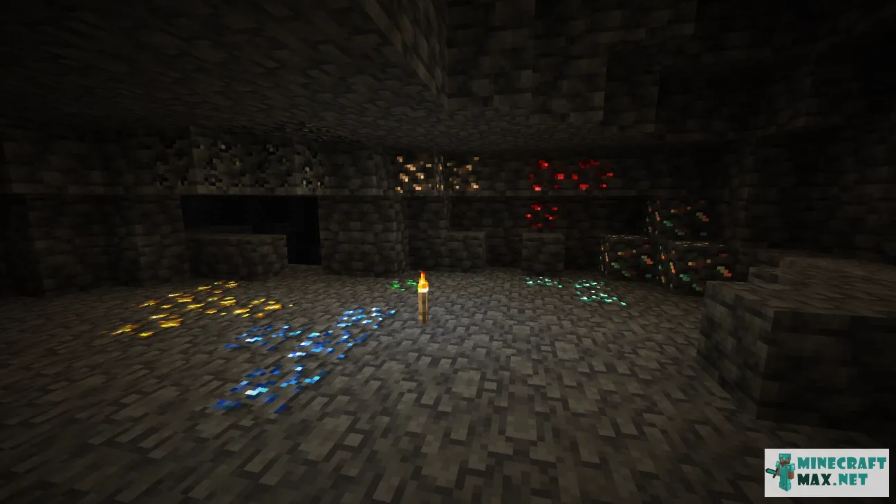 Shiny Ores | Download texture for Minecraft: 1