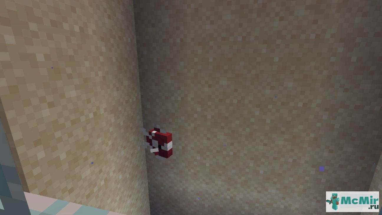 Как сделать красную цихлиду в Майнкрафт | Screenshot 1