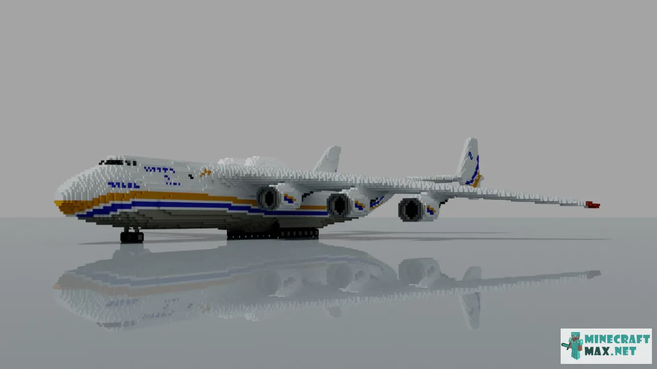 Antonov An-225 Mrija | Download map for Minecraft: 1