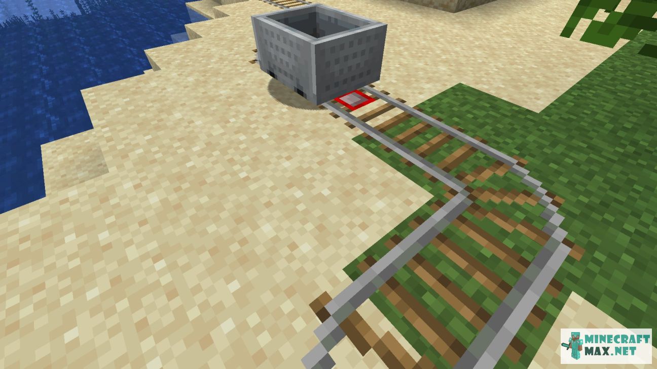 Detector Rail in Minecraft | Screenshot 2