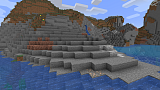 Как сделать каменистый берег в Minecraft