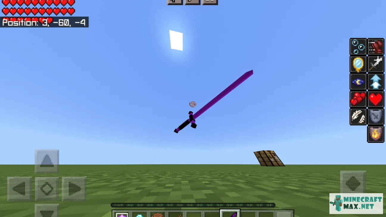 Dark Sword add-on v2.0 by darkmazeblox | Lejupielādējiet modifikāciju Minecraft: 1