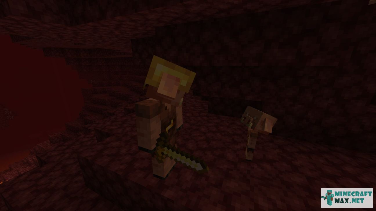 Baby Piglin in Minecraft | Screenshot 2