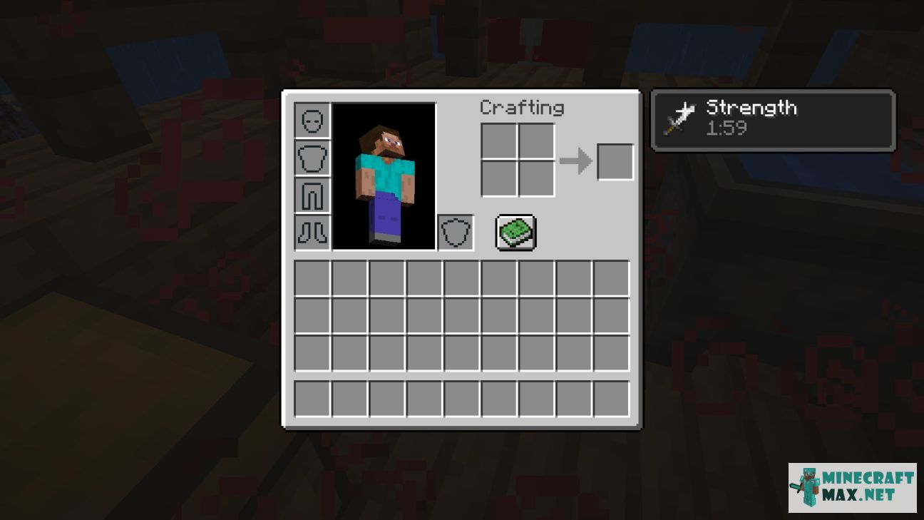 Lingering Potion of Strength (long) in Minecraft | Screenshot 3