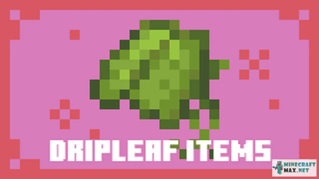Voxilla: Dripleaf Items | Download texture for Minecraft: 1