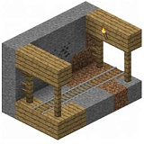 Abandoned Mineshaft in Minecraft