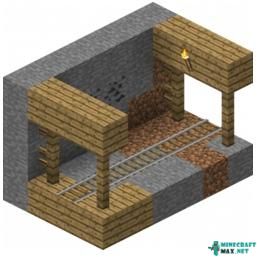 Abandoned Mineshaft How to craft abandoned mineshaft in