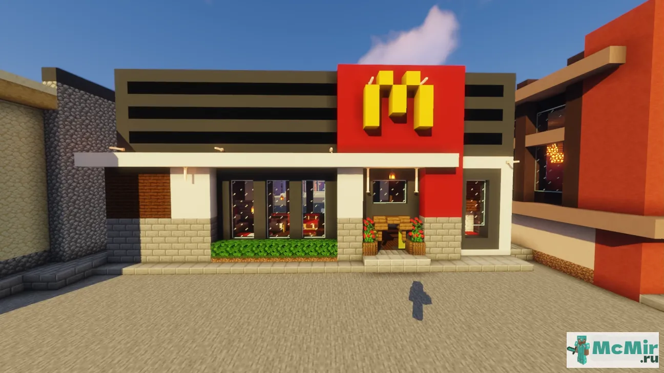 Карта Карта McDonald's | Скачать карту Майнкрафт: 1
