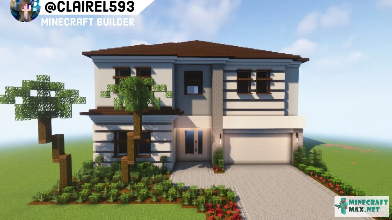 Large Modern Florida House | Download map for Minecraft: 1