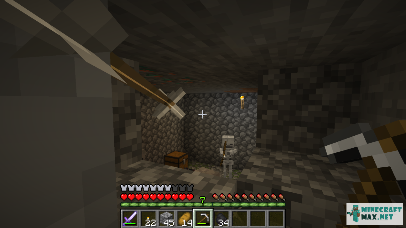Quests Find a dungeon with a skeleton spawner for Minecraft | Screenshot 2