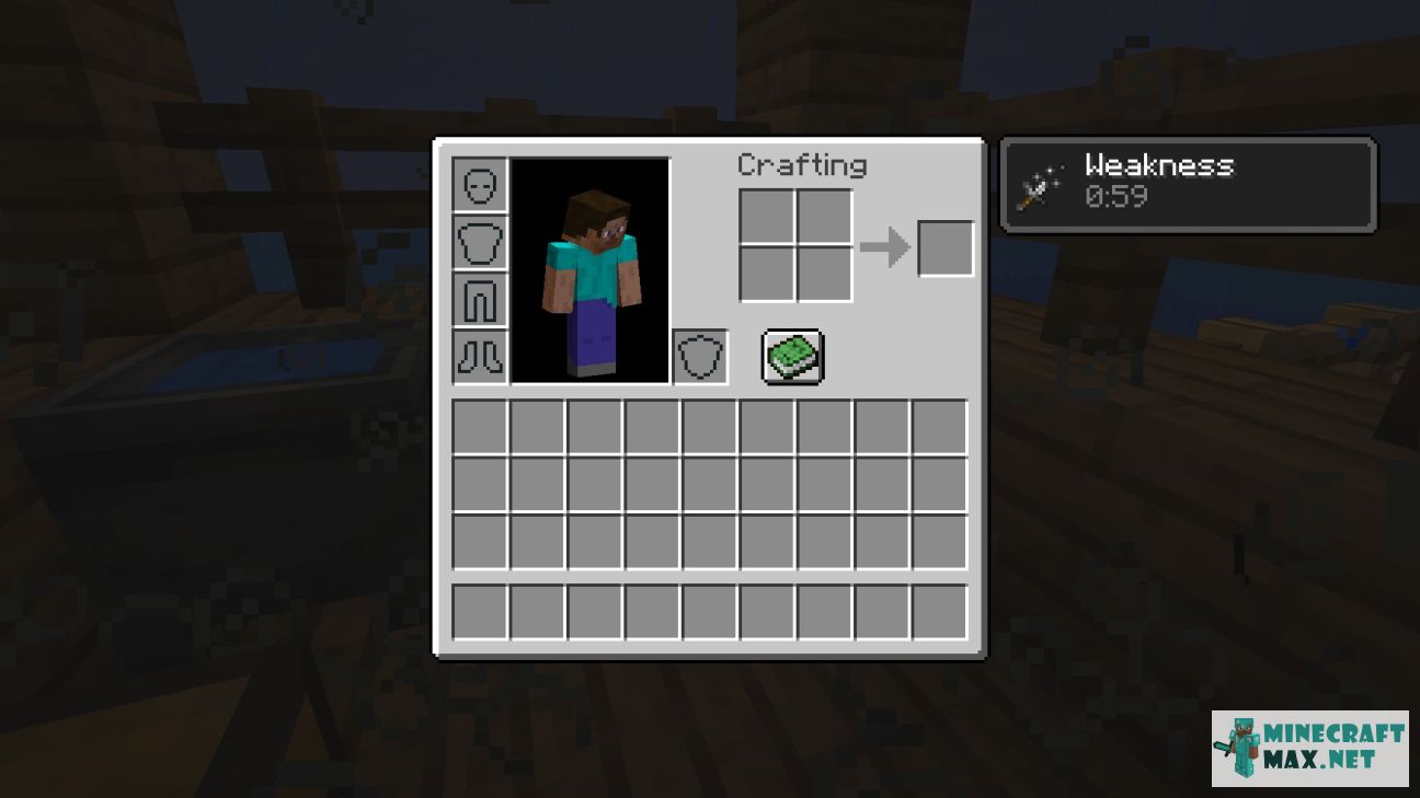 Lingering Potion of Weakness (long) in Minecraft | Screenshot 3