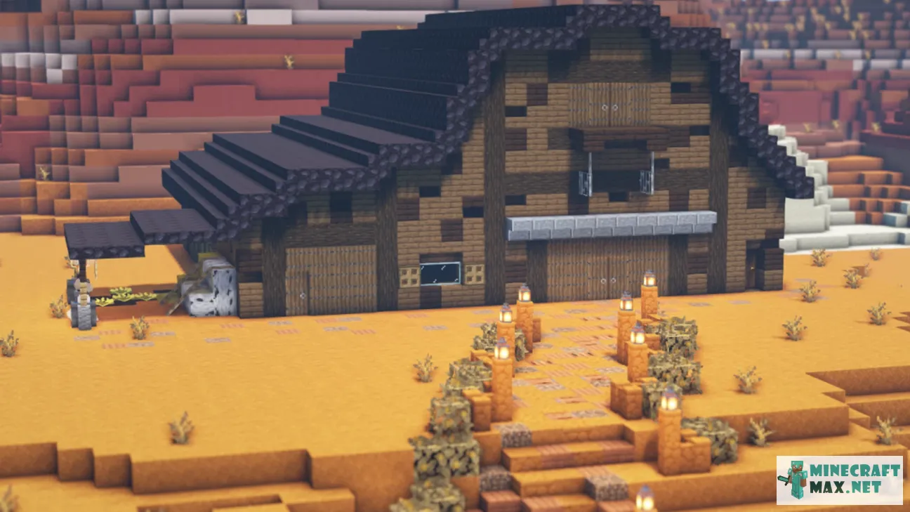 Wooden Barn | Download map for Minecraft: 1