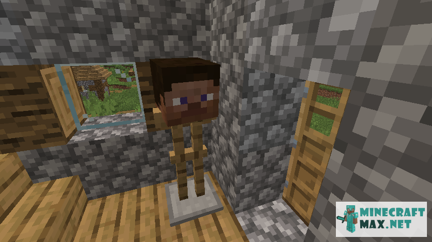 Player Head in Minecraft | Screenshot 1