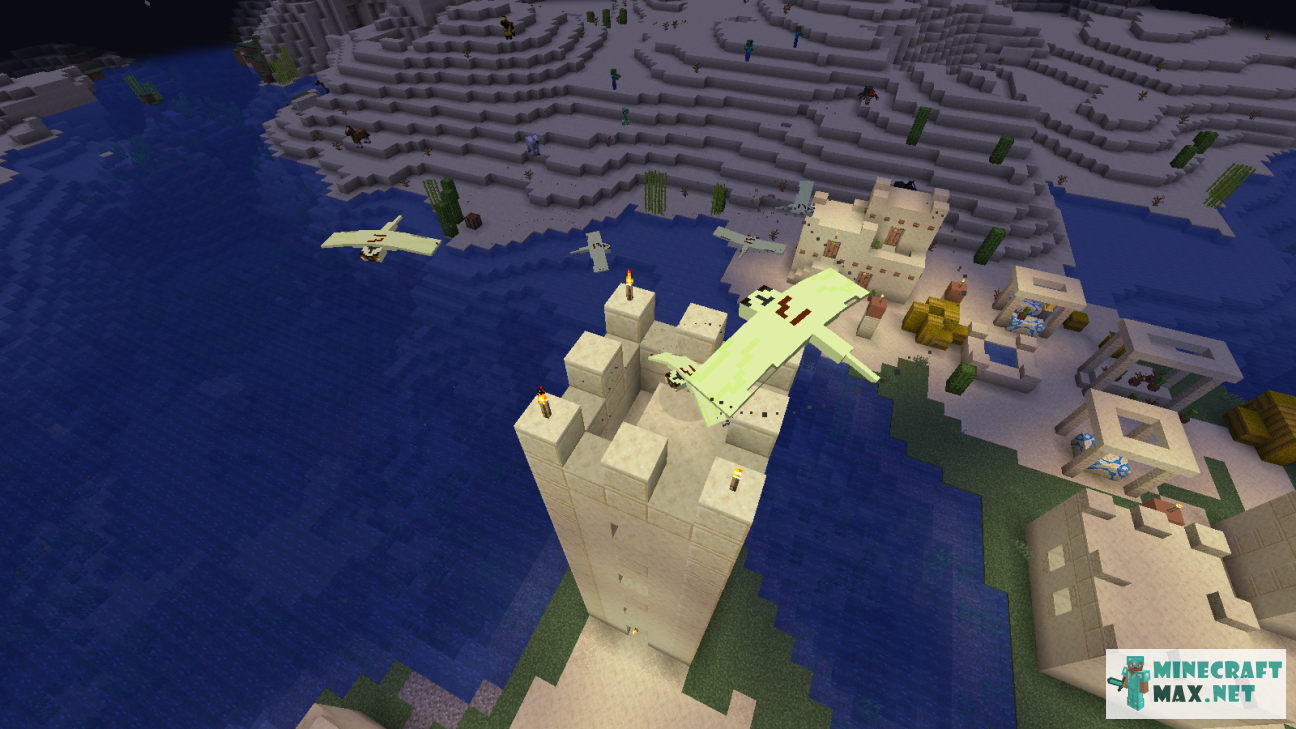 Sugar glider phantoms | Download texture for Minecraft: 1