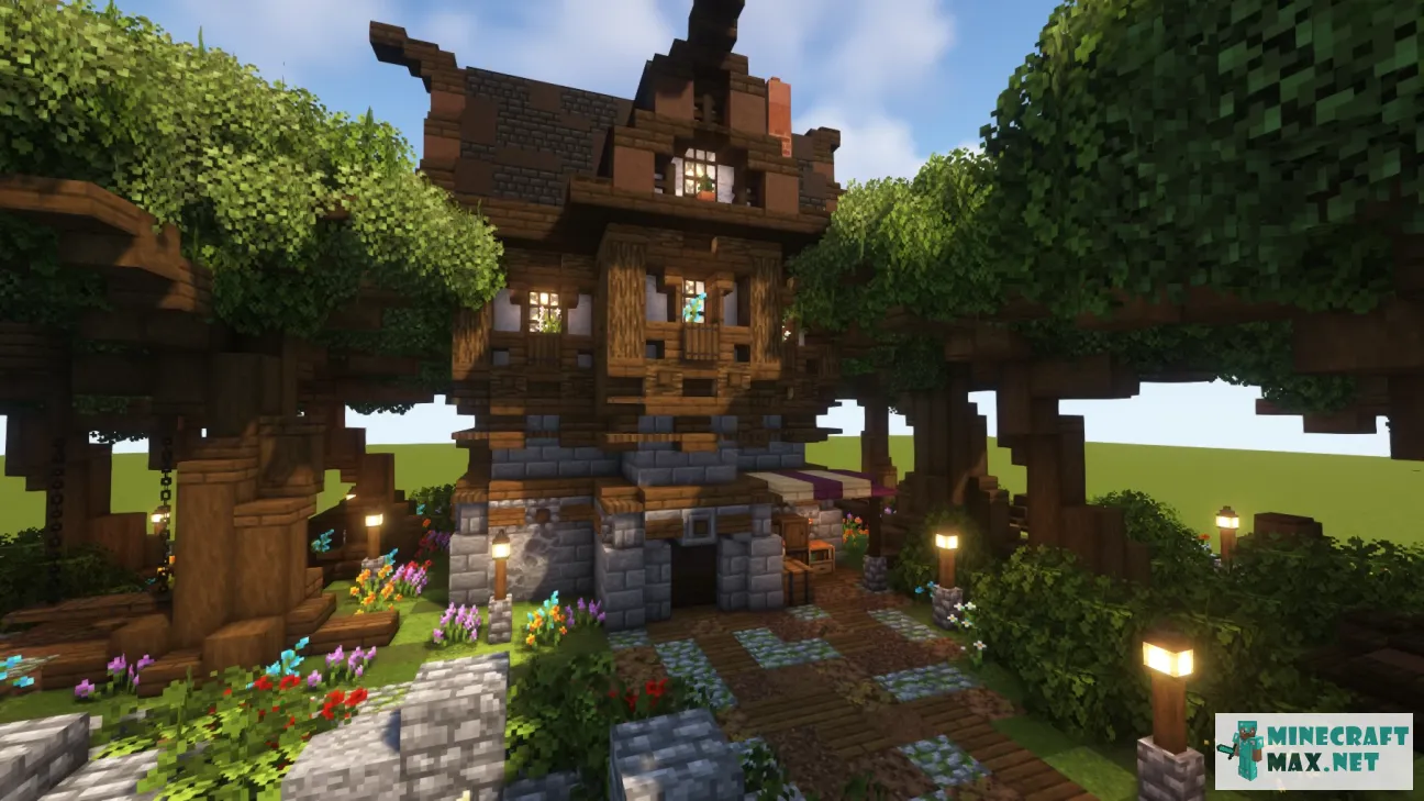 Wolfie's Medieval House | Download map for Minecraft: 1