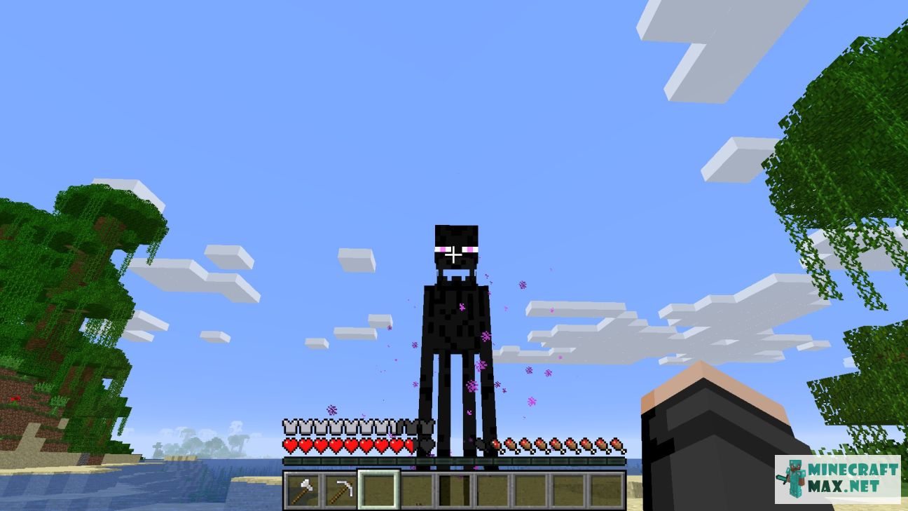 Quests Portrait of an aggressive enderman for Minecraft | Screenshot 6