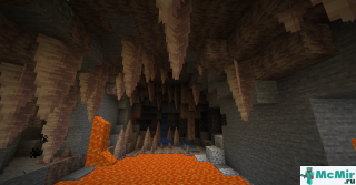 Карстовые пещеры в Майнкрафте