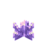 Как сделать большой аметистовый бутон в Minecraft