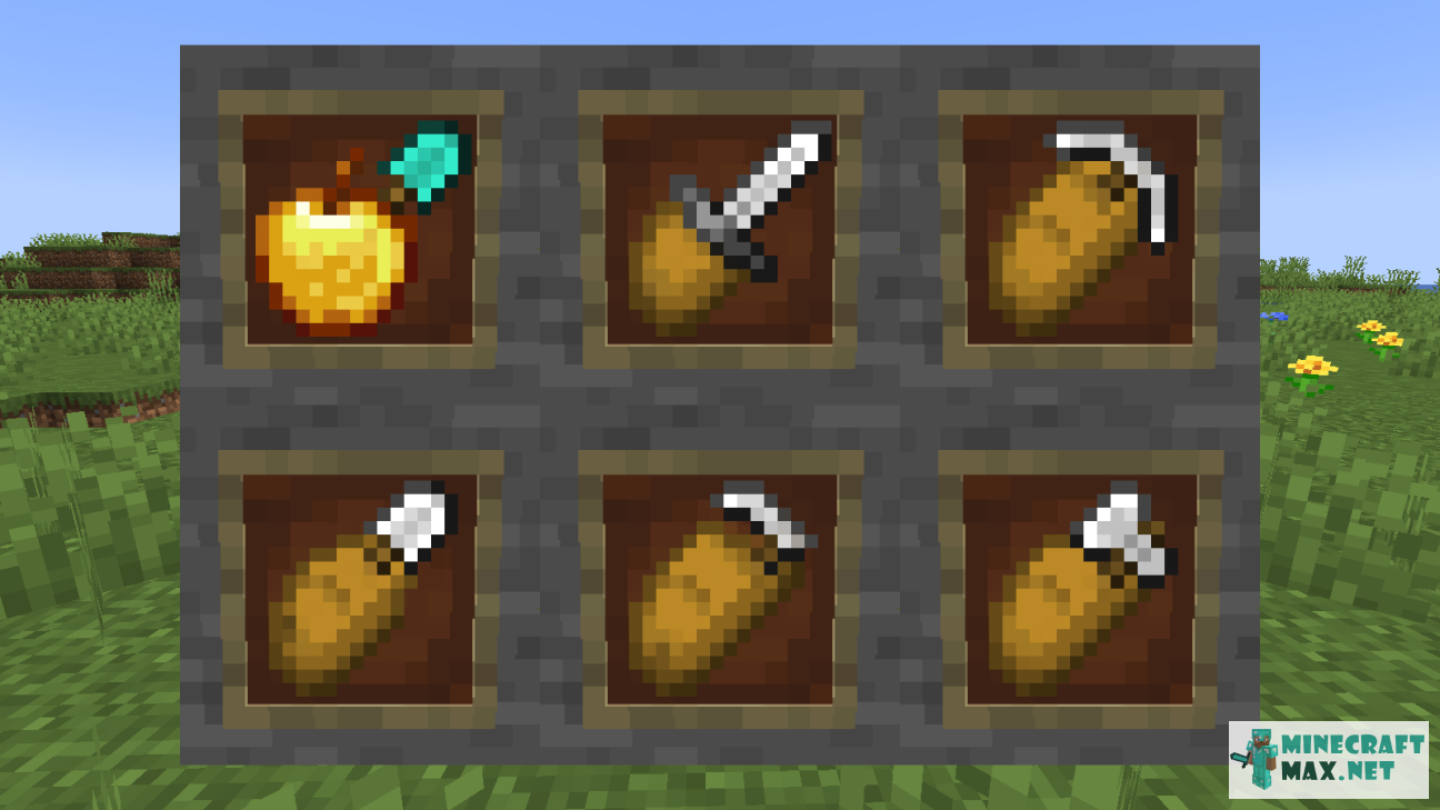 Edible Tools | Download mod for Minecraft: 1