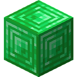 Block of Emerald in Minecraft
