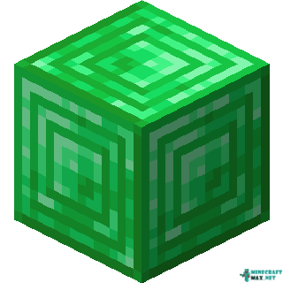 Block of Emerald in Minecraft