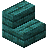 Как сделать искажённые ступеньки в Minecraft