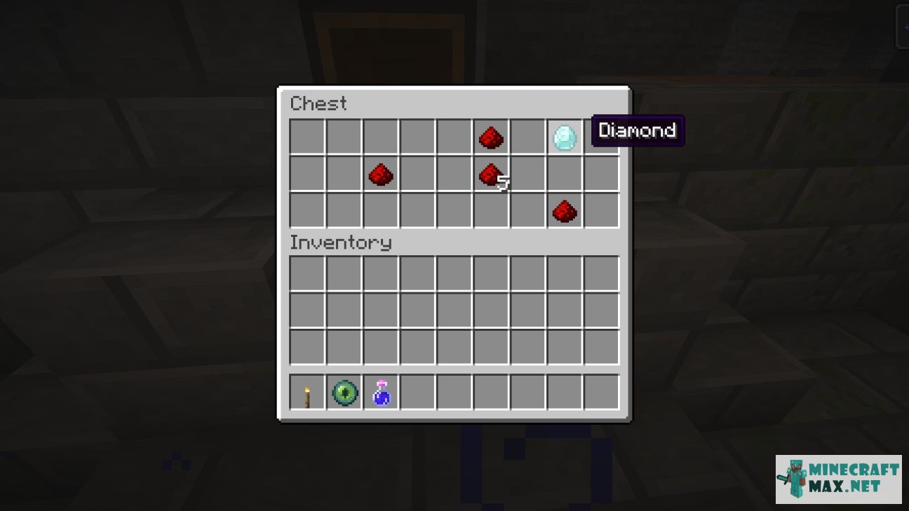 Black gem in Minecraft | Screenshot 1353