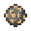 Firework star (white dye, large ball, twinkle) in Minecraft