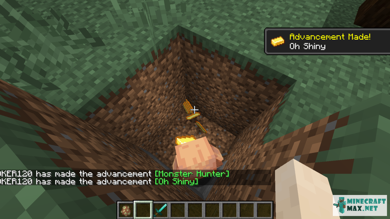 Quests Piglin trade screenshot for Minecraft | Screenshot 6