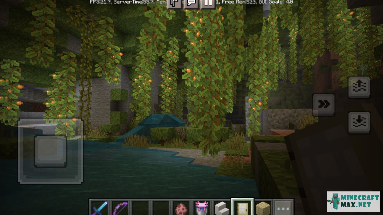 Quests Find lush caves on the website for Minecraft | Screenshot 1