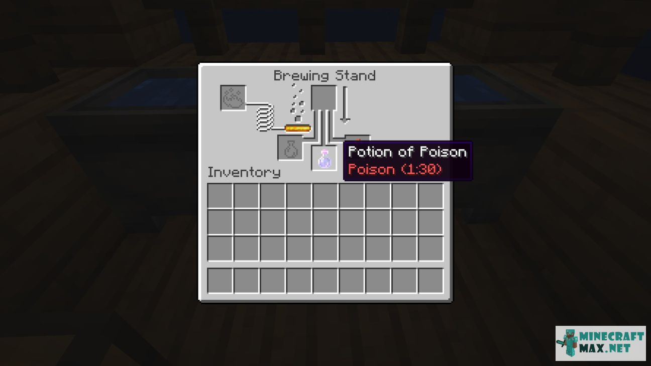 potion of poison minecraft