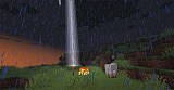 Как сделать молнию в Minecraft