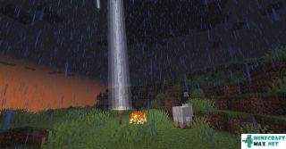 Lightning Bolt in Minecraft