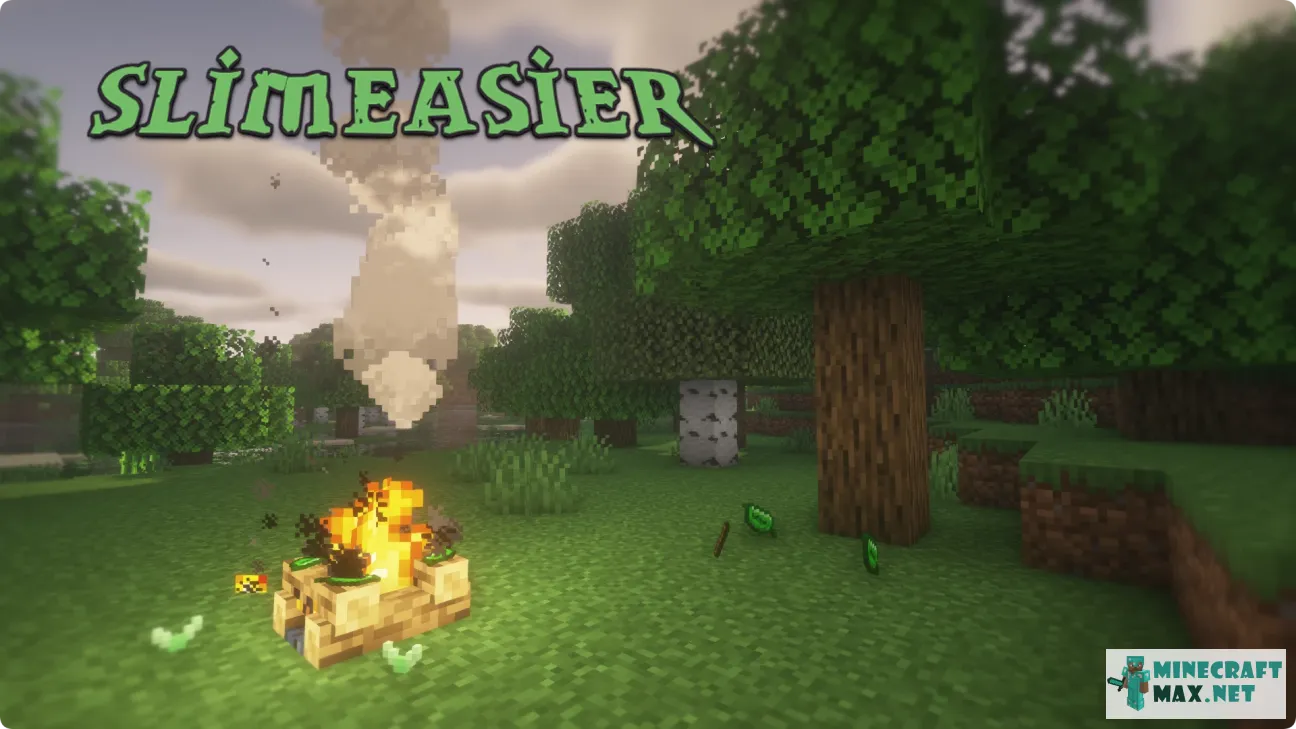 Slimeasier | Lejupielādējiet modifikāciju Minecraft: 1