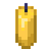 Yellow Candle in Minecraft