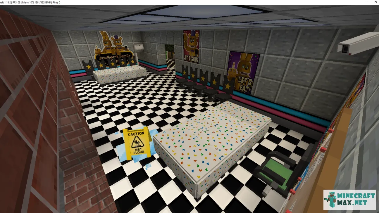 Fredbear's Family Diner  Good For Roleplaying! Minecraft Map