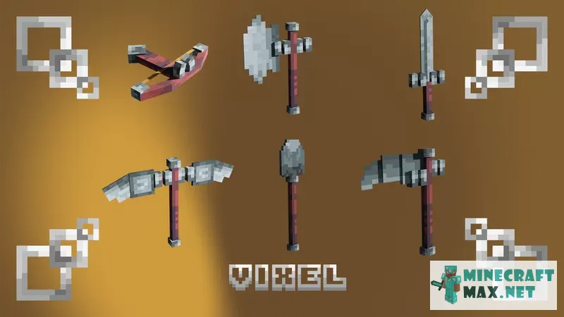 Vixel's Hunter Toolset | Download texture for Minecraft: 1
