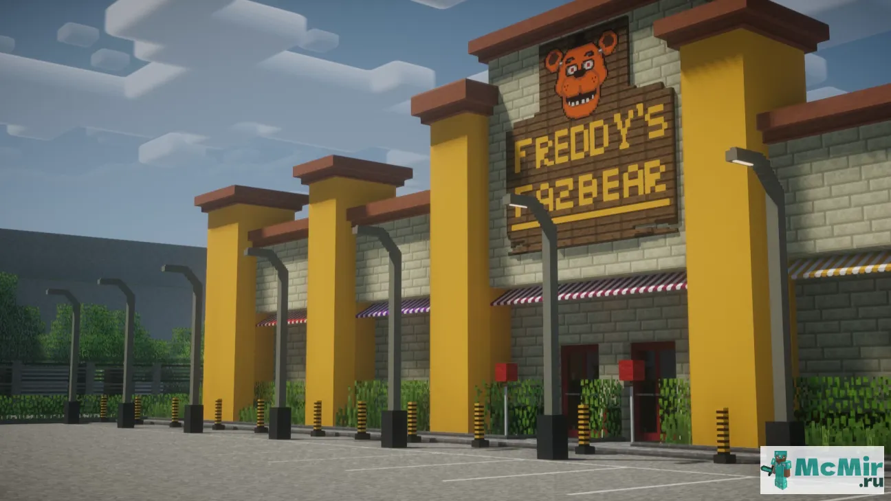 Карта Freddy Fazbear's | Скачать карту Майнкрафт: 1