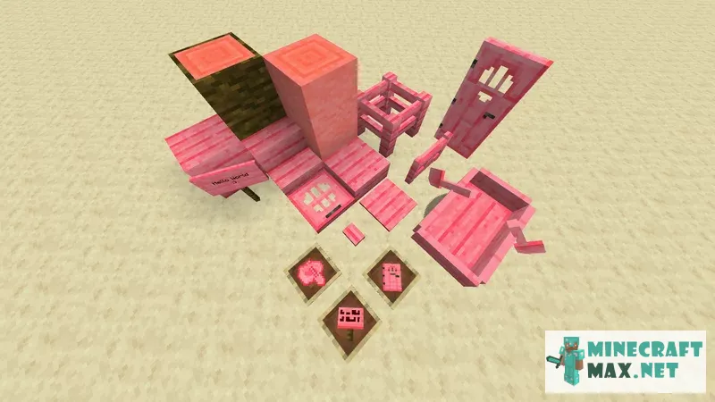 Pariah's Pretty Pink Planks | Download texture for Minecraft: 1