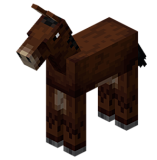 Mule baby in Minecraft