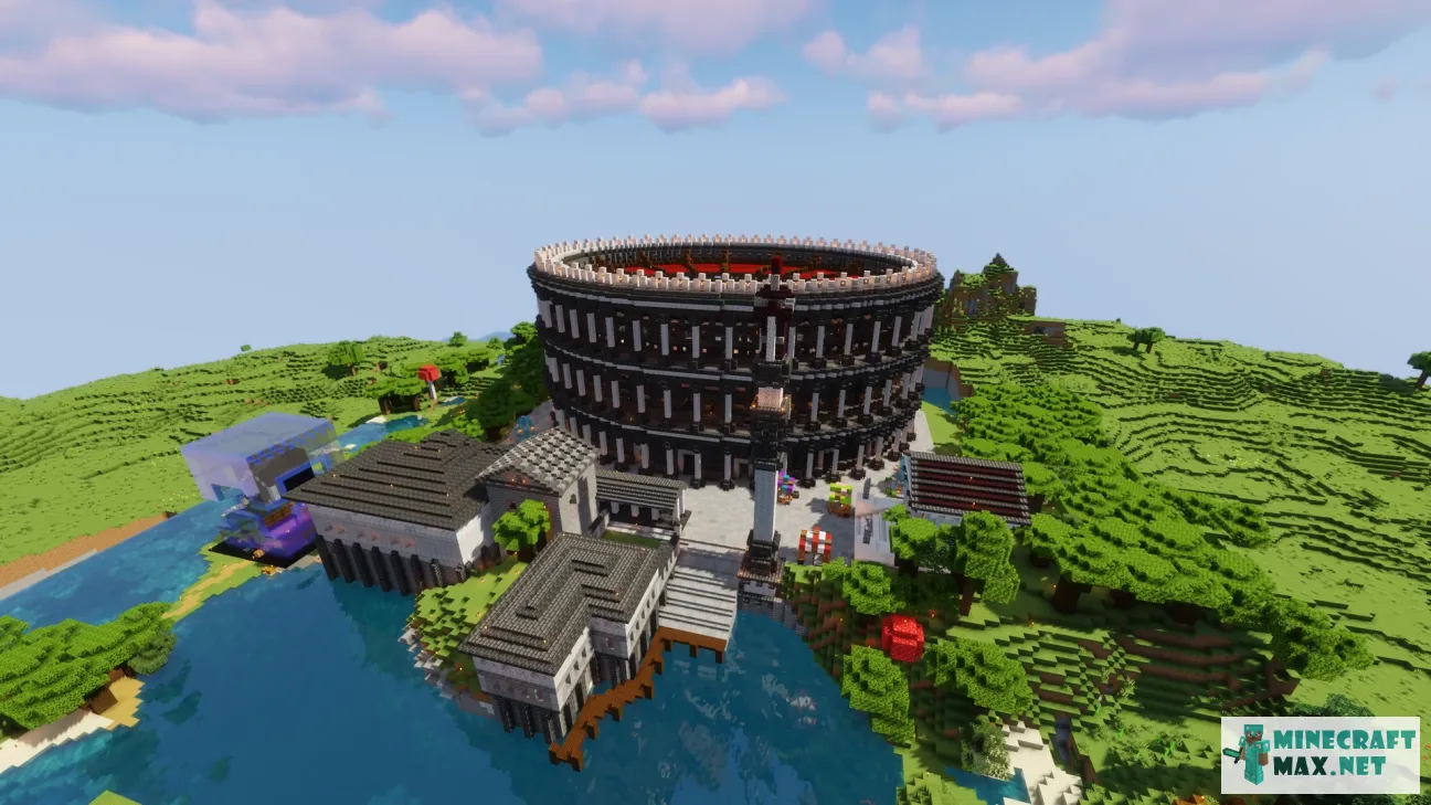 Roman Colosseum | Download map for Minecraft: 1