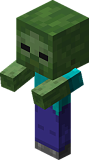 Как сделать зомби ребёнка в Minecraft