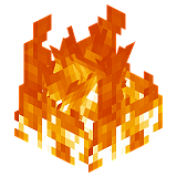 Как сделать огонь в Minecraft