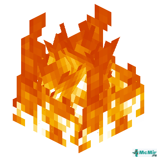 Огонь в Майнкрафте