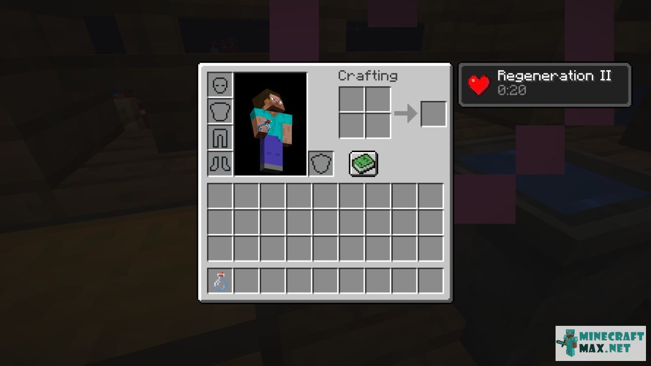 Potion of Regeneration II in Minecraft | Screenshot 2